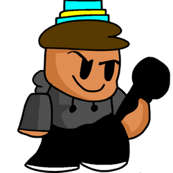 Roblox noobs meet roblox and builderman Magely - Illustrations ART