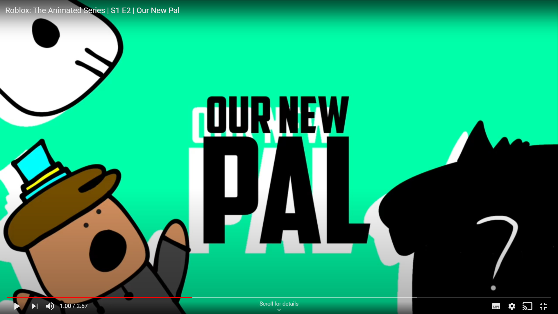 Our New Pal Roblox The Animated Series Wiki Fandom - roblox pals quiz