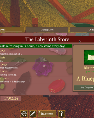Blueprint Roblox The Labyrinth Wiki Fandom - roblox the labyringth gui