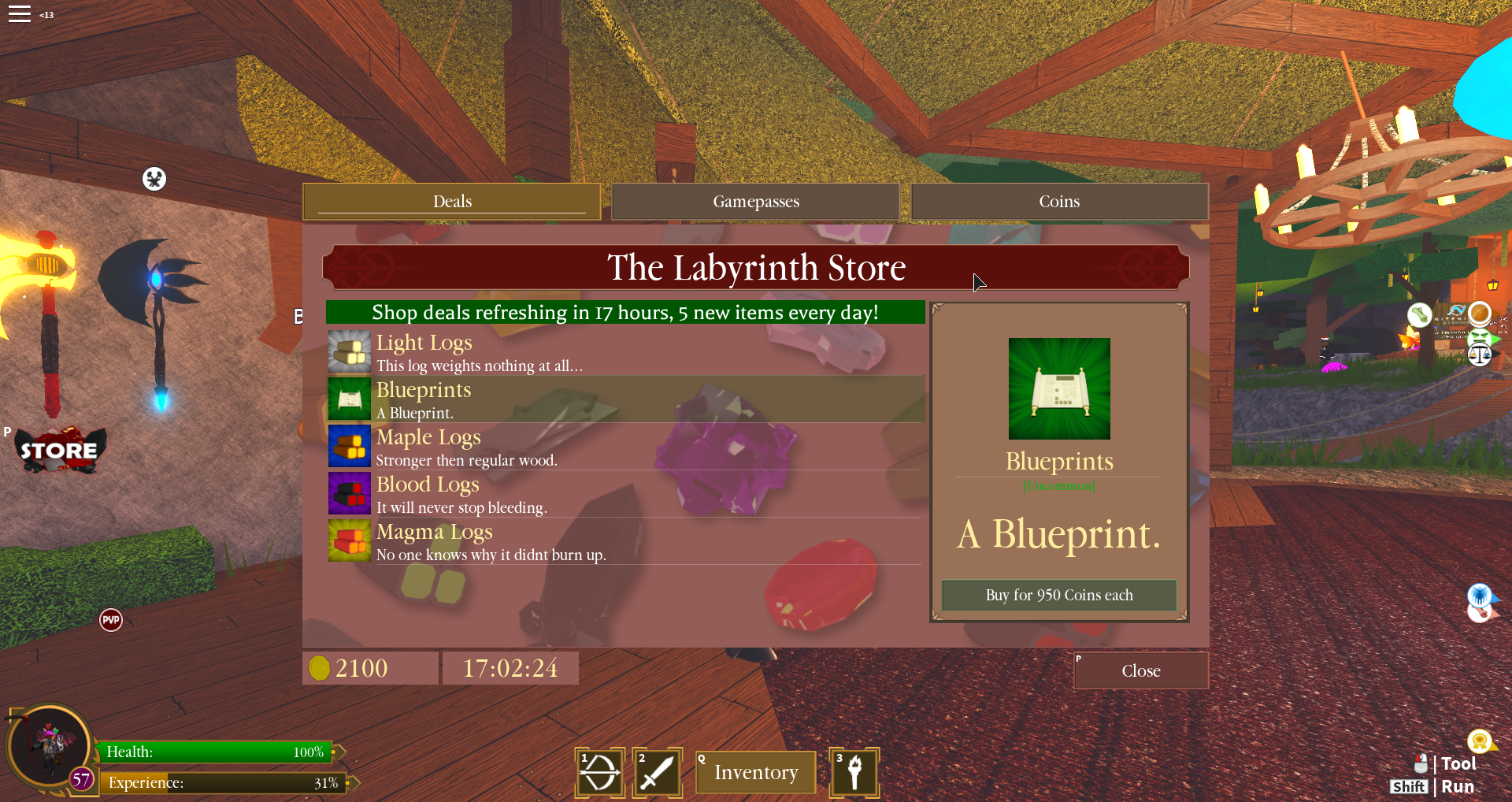 Blueprint Roblox The Labyrinth Wiki Fandom - where do u sell things in the labrinth roblox