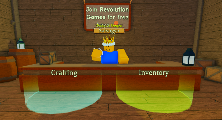 How to play Roblox Weapon Crafting Simulator