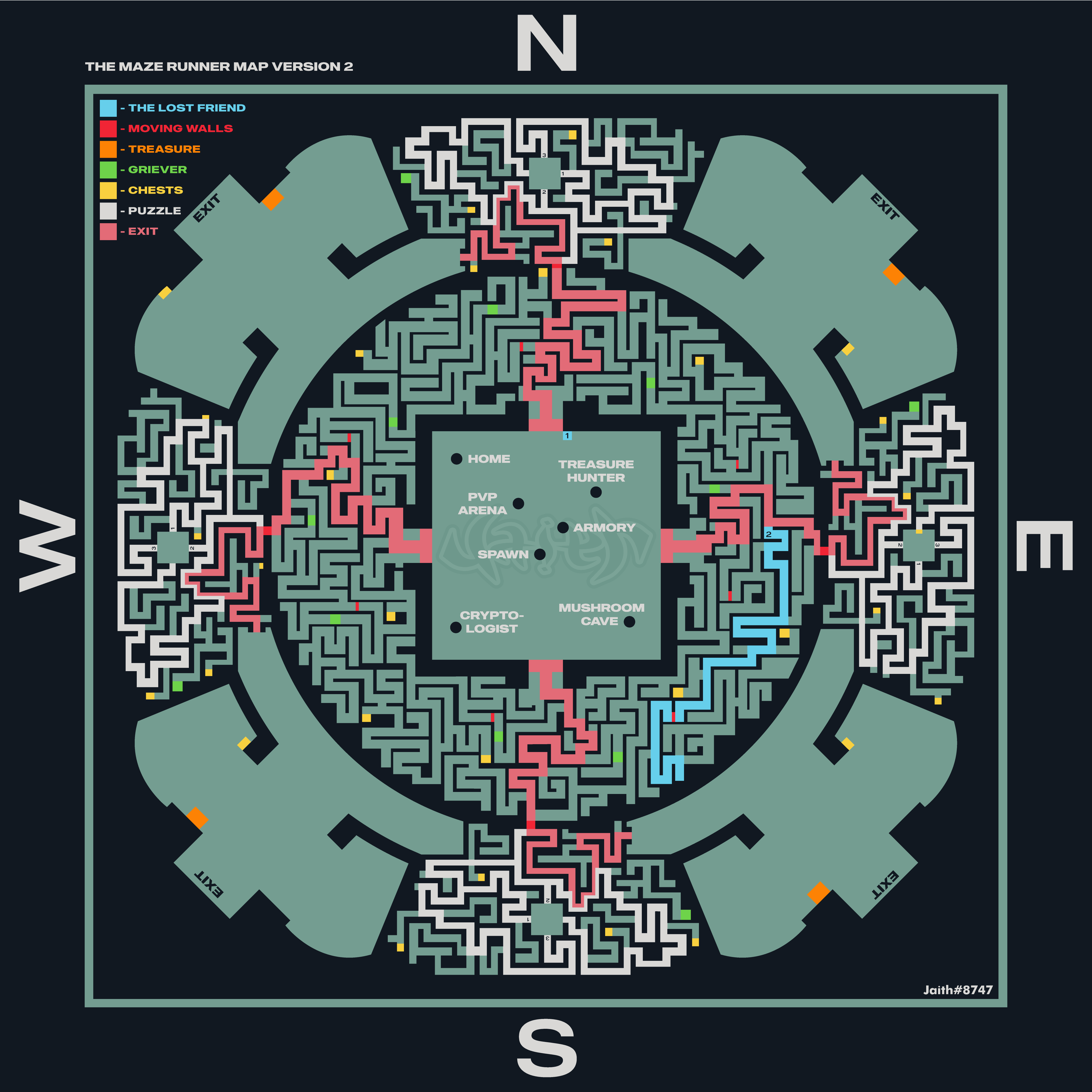 maze runner maze map