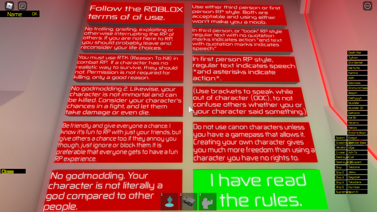 Rp Help And Tips Roblox Timelines Wiki Fandom - new rules roblox version