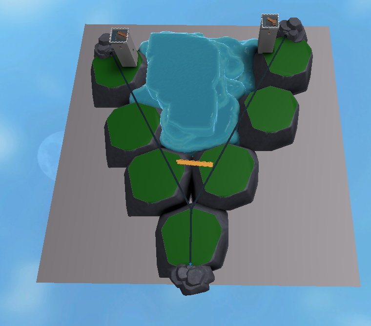 What are some good unique map ideas for my upcoming Roblox combat