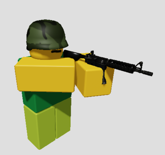 Unit - Review MG Gunner (Noobs in Combat) Roblox 