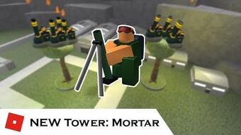 Mortar Roblox Tower Battles Wiki Fandom - roblox tower battles morter