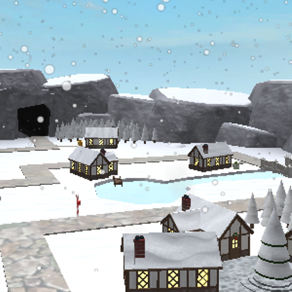 Christmas Town Roblox Tower Battles Wiki Fandom - snow map roblox