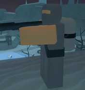 The Icethrower; an unused event tower for the Winter 2019 event.