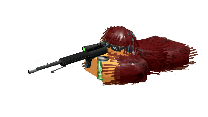 Sniper But Red Roblox Tower Battles Wiki Fandom - soldier red hair roblox
