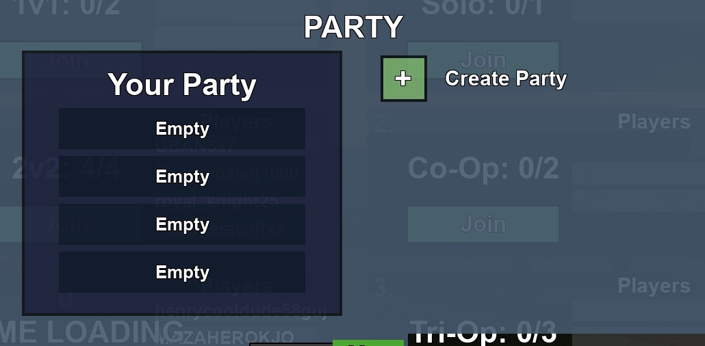 Party Roblox Tower Battles Wiki Fandom - roblox removed party