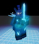 The Ice Titan; an unused final boss for the Winter 2019 event.
