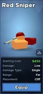 Red Sniper | Tower Battles Wiki | Fandom