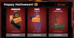 Roblox is Unbreakable Steel Ball Run Update Halloween Skin Farming