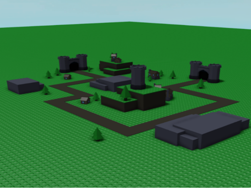 Castle Roblox Tower Defense Simulator Wiki Fandom - robloxia map