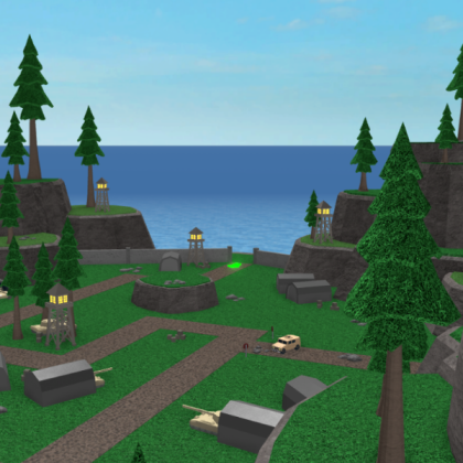 Forest Camp Roblox Tower Defense Simulator Wiki Fandom - the forest sky box roblox