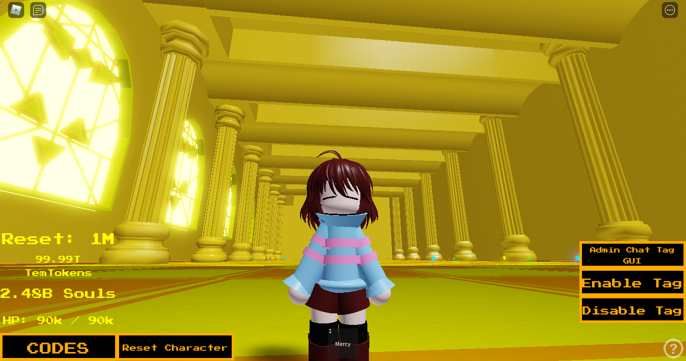 GTChara)Undertale: BattleGrounds - Roblox