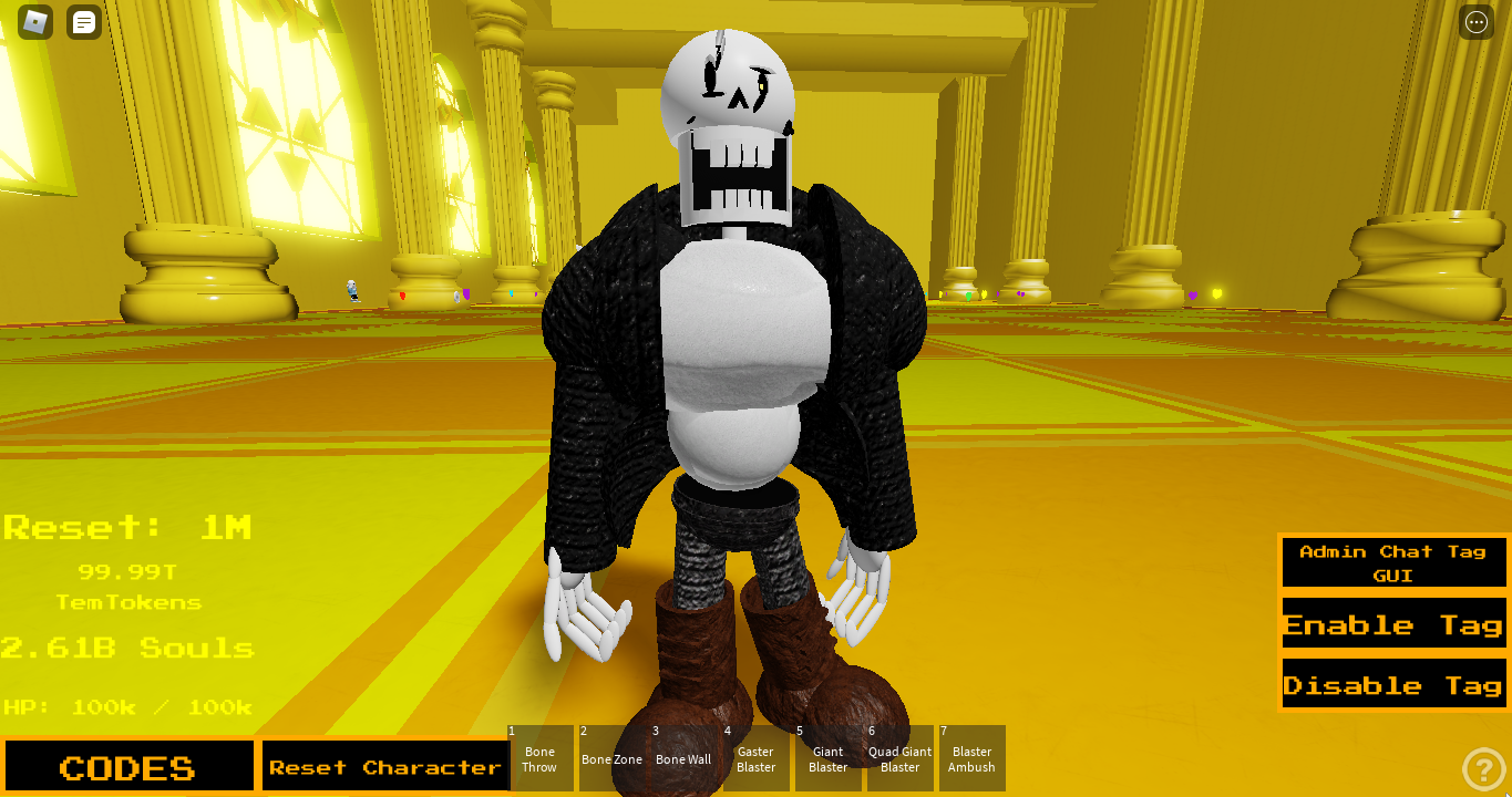 Gaster!papyrus | ROBLOX Undertale AU Battlegrounds Wiki | Fandom