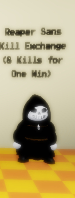 You killed Reaper Sans. - Roblox