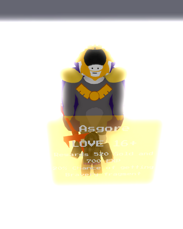 Asgore Roblox Undertale Monster Mania Wiki Fandom - roblox undertale monster mania what is the percent to get