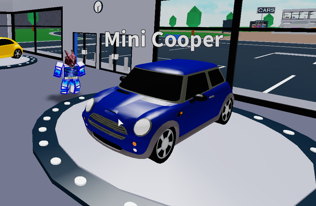 Mini Cooper Roblox Vehicle Tycoon Wiki Fandom - where is the supercar dealership in roblox vehicle tycoon