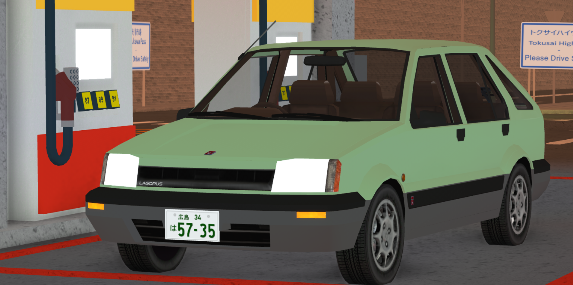 Lagopus UE60 Turbo, Roblox vehicles Wiki