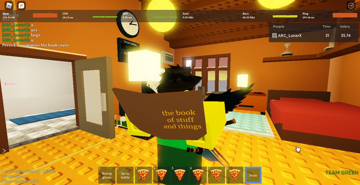 Customizable/customisable book Roblox Warm Isolation Wiki Fandom