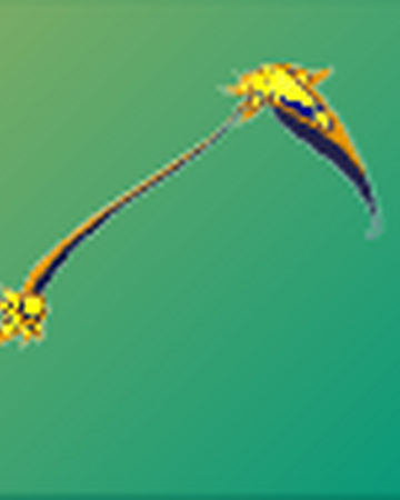 Golden Scythe Roblox Weaponcraft Wiki Fandom - beast scythe roblox