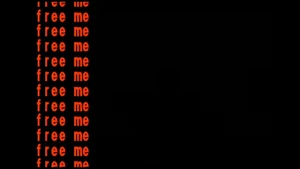 "FREE ME."