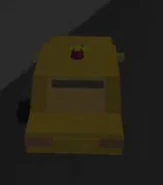 Skatingrease driving a yellow car, seen in the video "the bell footage real watch".