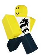 A render of Lulz's first avatar.
