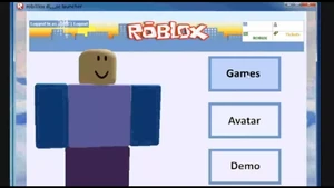 The menu and Jacob's avatar