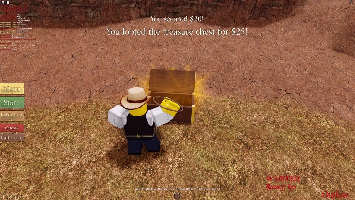 Treasure Chests Westbound roblox Wiki Fandom
