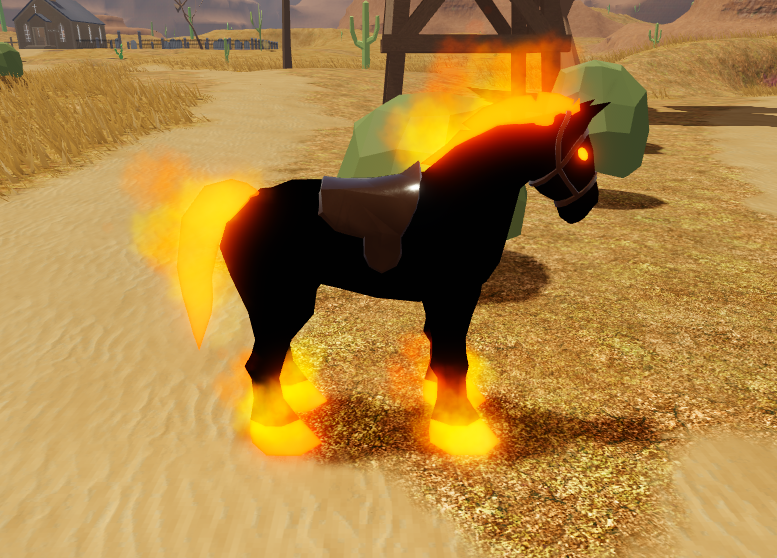 ArtStation - Horse model for Roblox Game