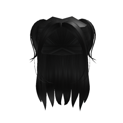 Rambut roblox  Half up hair, Black hair roblox, Brown hair roblox