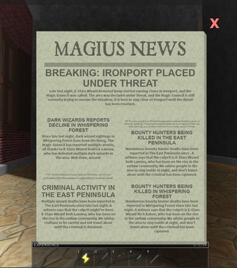 Magius News Roblox World Of Magic Wiki Fandom - roblox world of magic wiki bosses