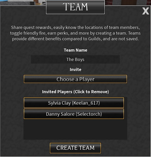 Teams Roblox World Of Magic Wiki Fandom - how to do team create on roblox