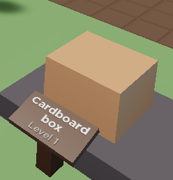 Cardboard Box | Roblox Yar Wiki | Fandom