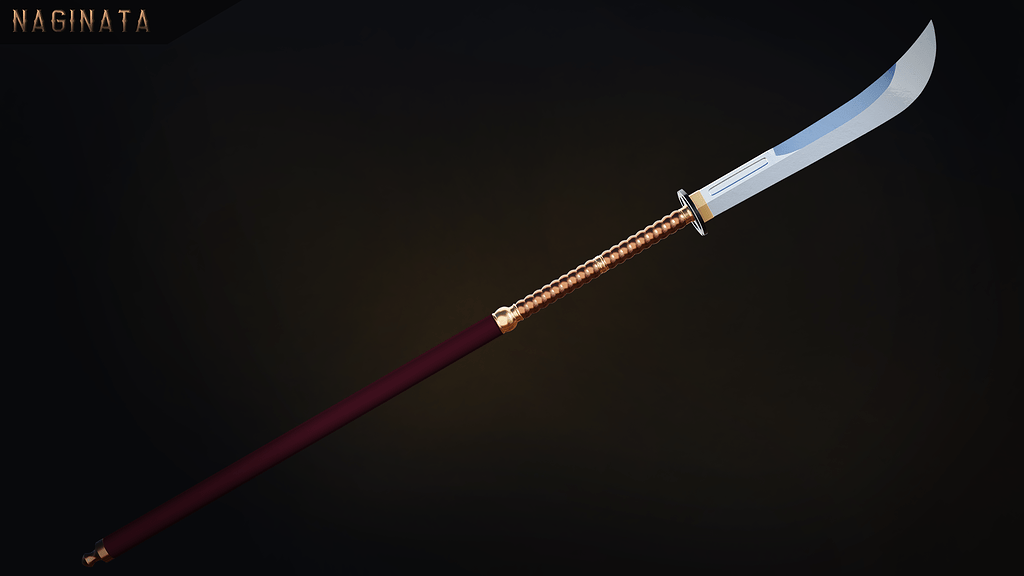 dragon naginata