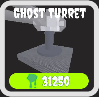 Ghost Turret Roblox Zombie Defence Tycoon Wiki Fandom - roblox zombie tycoon rebirth