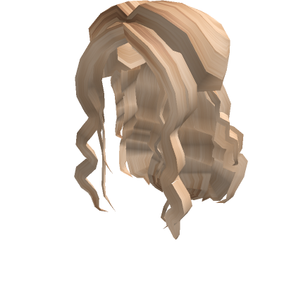 Blonde Long Natural Wavy Hair - Roblox