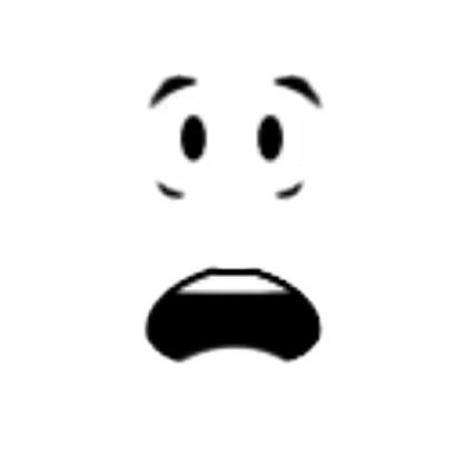 Surprised Face - Roblox  Surprise face, Surprised face meme