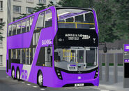 紫荊巴士派出Enviro500 MMC 11.3米 (WV9176) 行走288P線