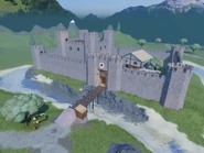 An overview of the castle.