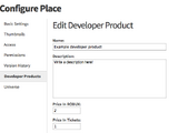 Developer product