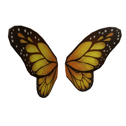 Catalog Monarch Butterfly Wings Roblox Wikia Fandom - wings roblox promo codes
