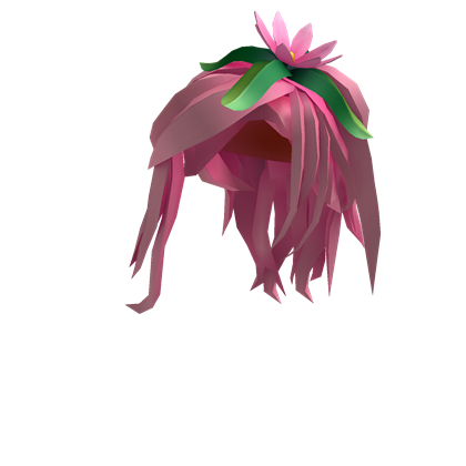 Catalog Pink Flower Princess Hair Roblox Wikia Fandom - roblox hat codes flower