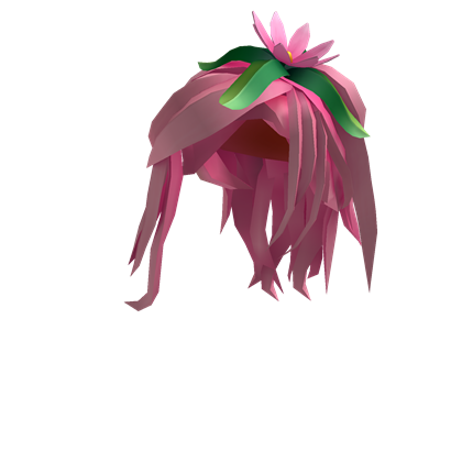 Catalog Pink Flower Princess Hair Roblox Wikia Fandom - roblox free hair pink