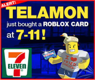 Gift card, Roblox Wiki