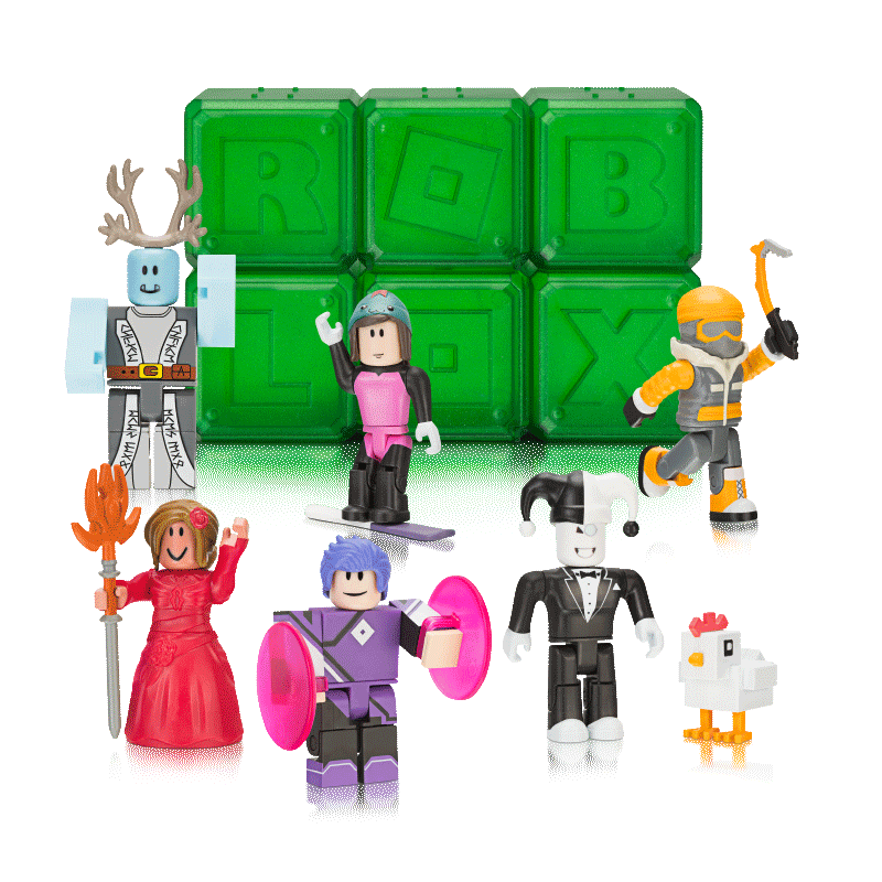 ROBLOX Series 1 Girl Guest action Figure mystery box + Virtual Item Code  2.5 : : Toys