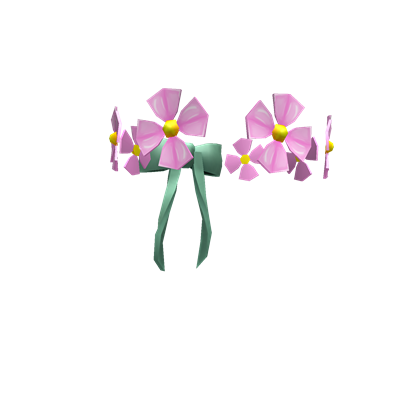 Pink Flower Crown Roblox Wiki Fandom - tropical flower crown roblox